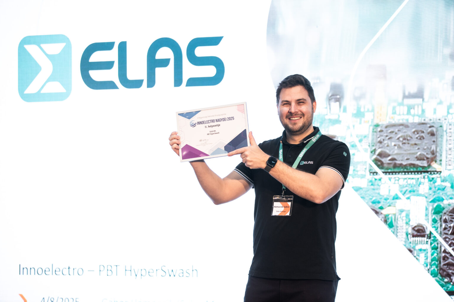 Innoelectro Grand Prize 2nd place! - ELAS Kft.